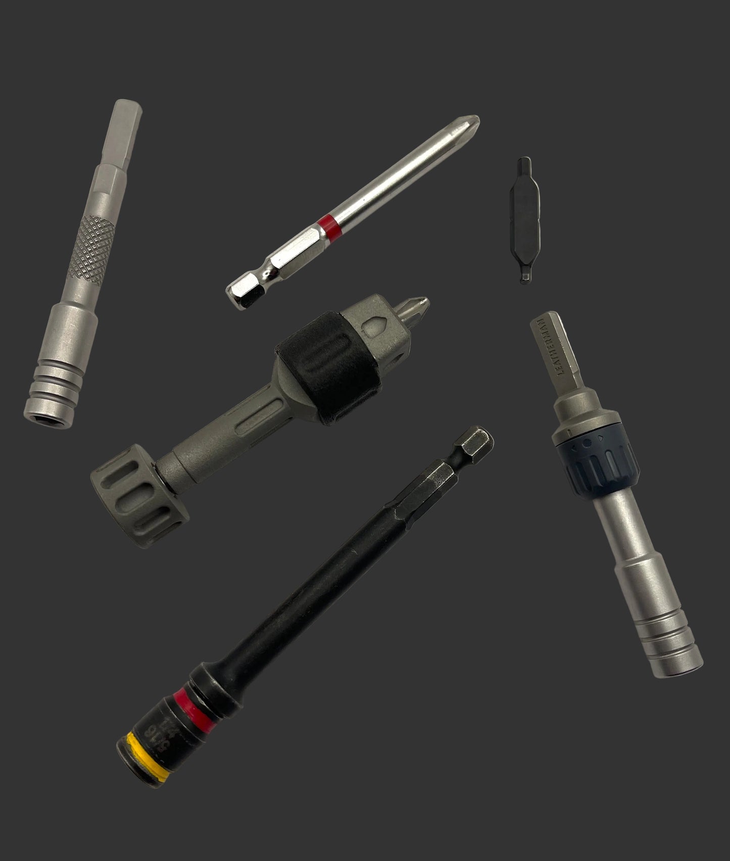 Stainless Steel 1/4” Bit Driver