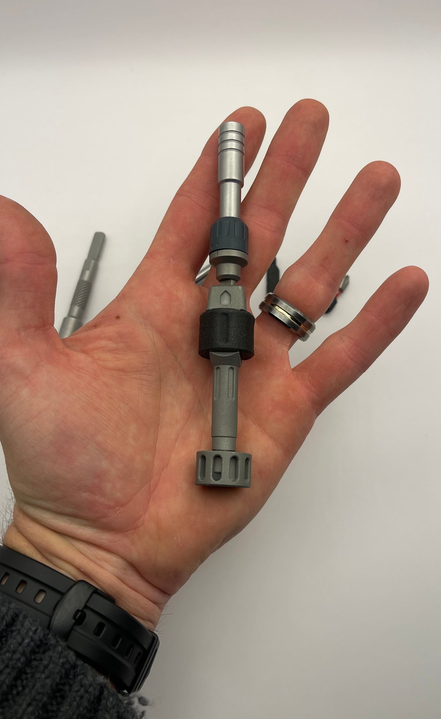 Stainless Steel 1/4” Bit Driver