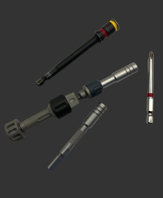 Stainless Steel 1/4” Bit Driver