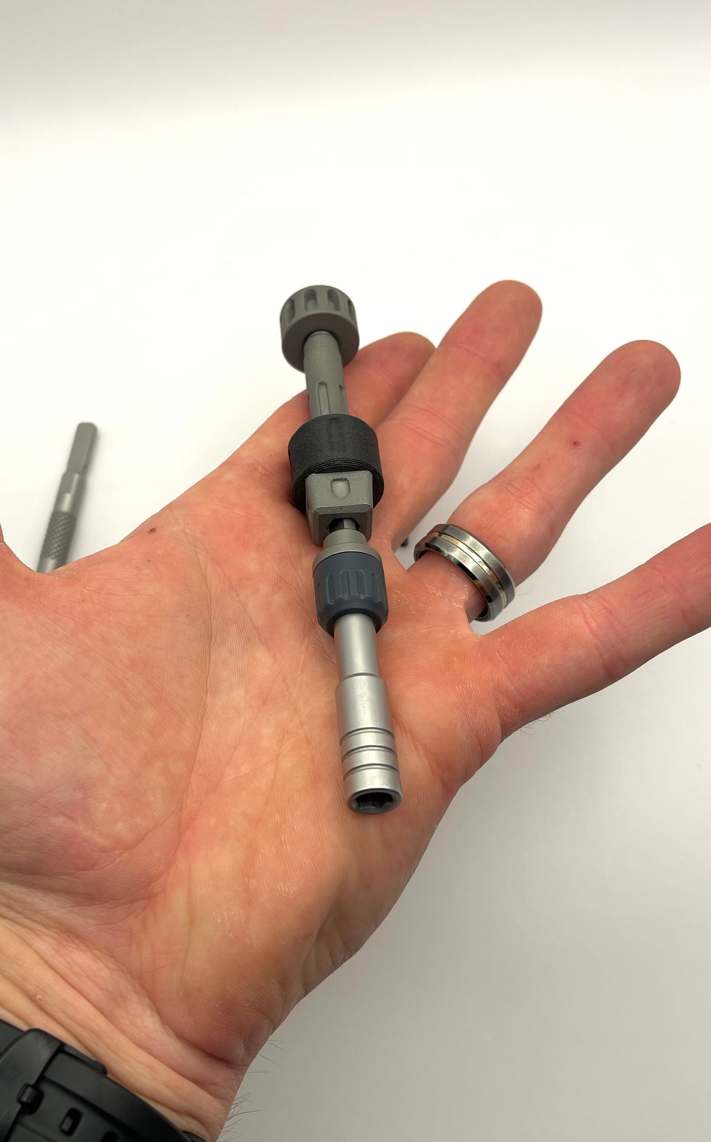 Stainless Steel 1/4” Bit Driver