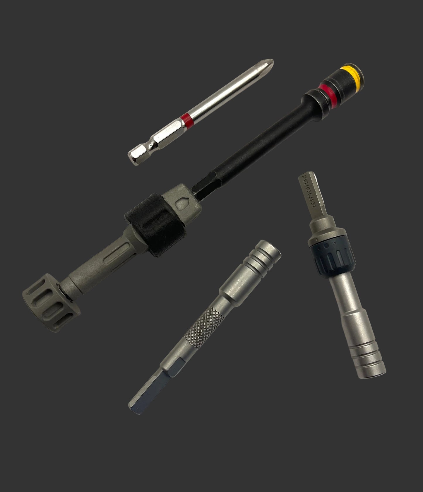 Stainless Steel 1/4” Bit Driver