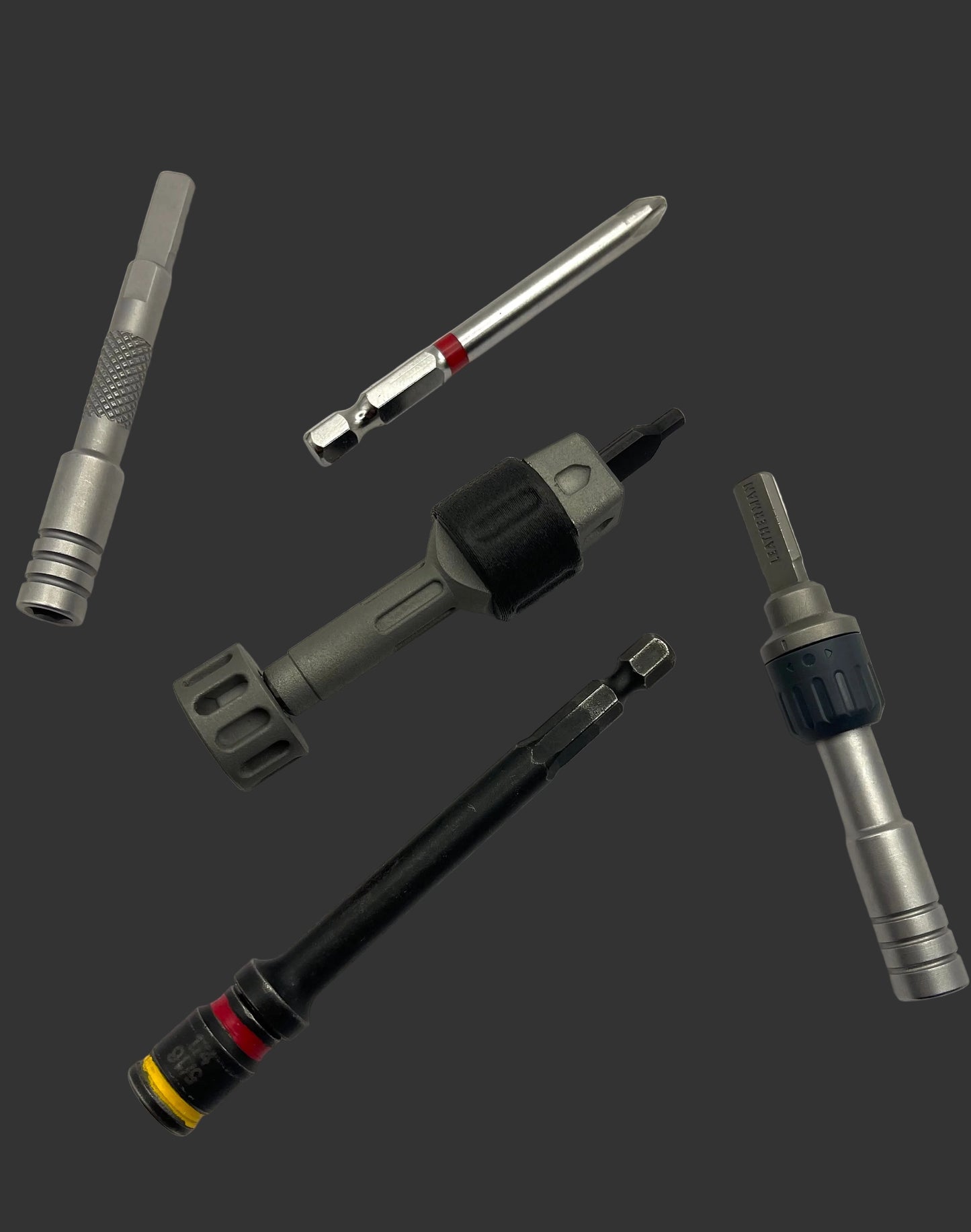 Stainless Steel 1/4” Bit Driver