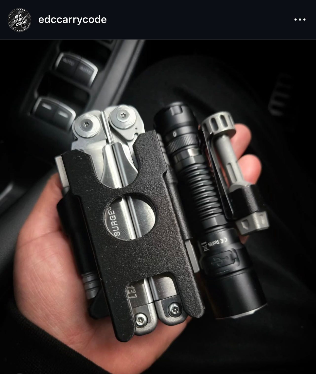 Leatherman Surge Jumbo Holster